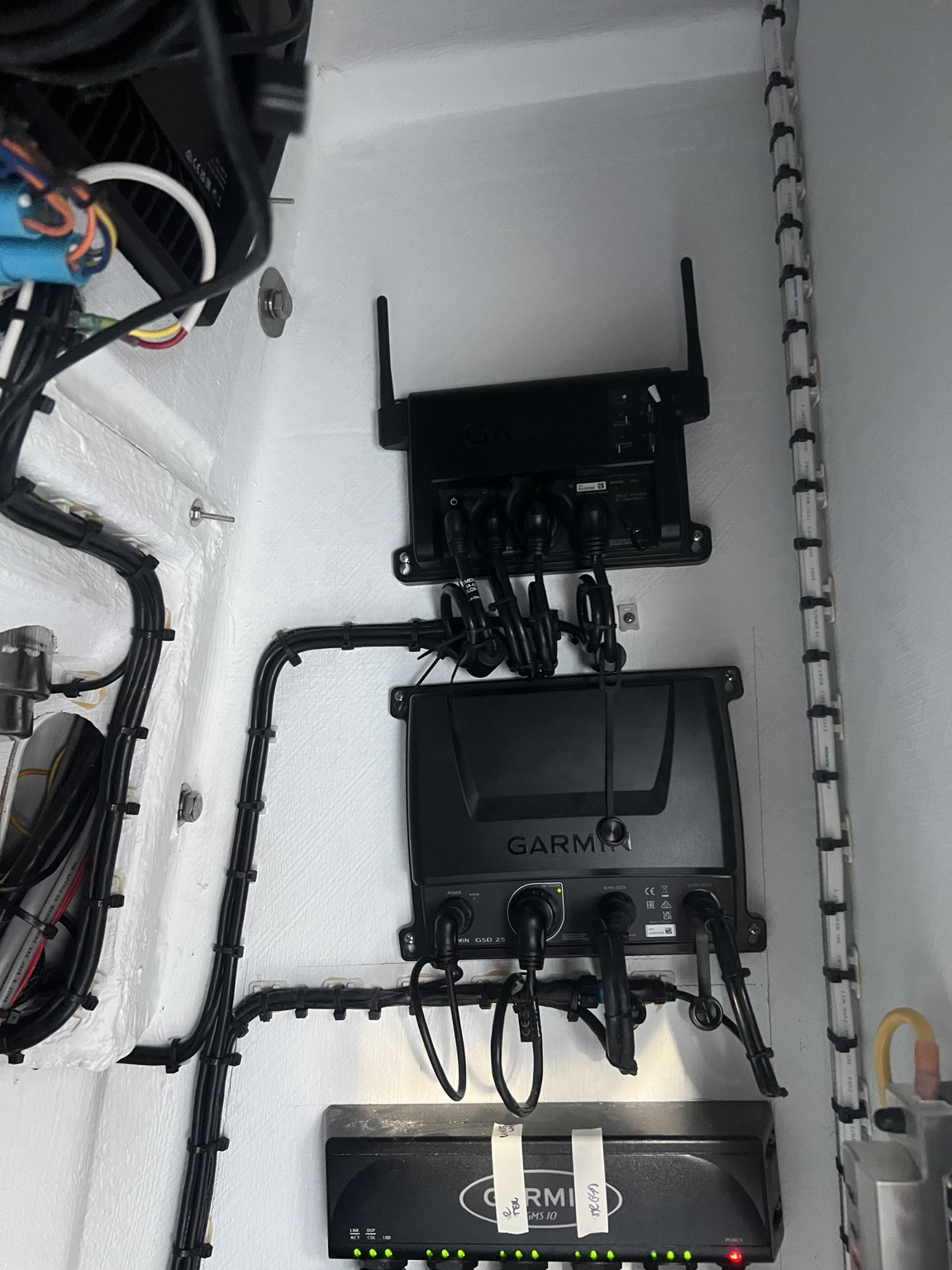 Marine network diagnostics
